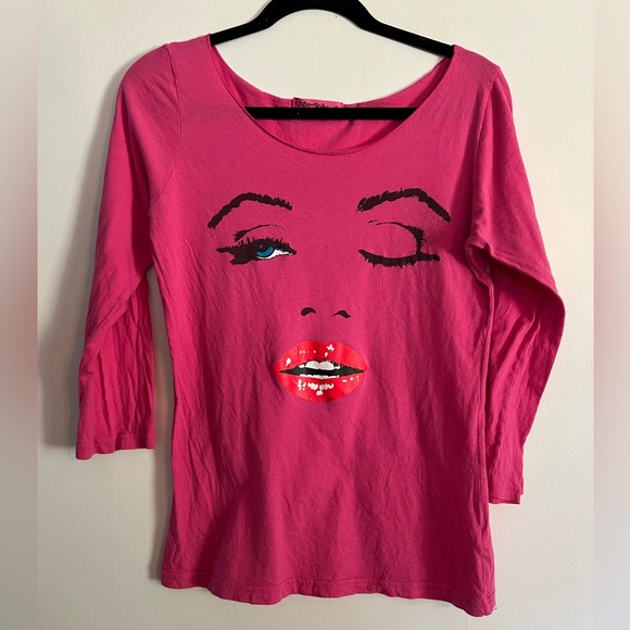 Vintage Betsey Johnson Marilyn Monroe top medium - Picture 3 of 5